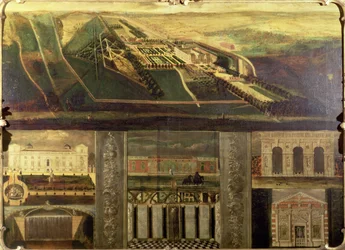 Vista topográfica de Wilton House